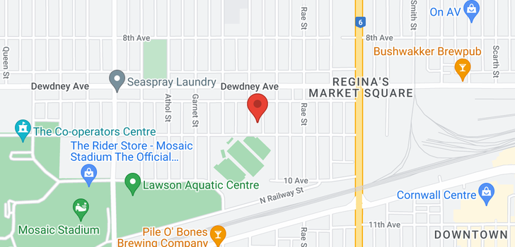 map of 1565 ROBINSON ST
